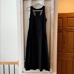 Sweaty Betty Classic Black Midi Dress